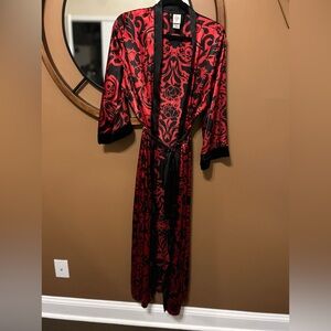 In Bloom by Jonquil I Floral Full Length Satin Fairy Core RomanticVelvet Sleeves